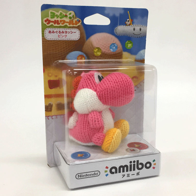 楽天市場 中古 未開封 任天堂 Amiibo あみぐるみヨッシー ピンク Amiibo 周辺機器 ゲーム 山城店 開放倉庫