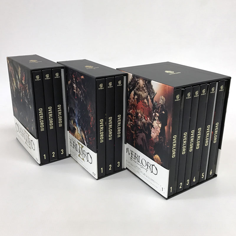 楽天市場 中古 Blu Ray オーバーロード全6巻 オーバーロードii 全3巻 オーバーロードiii 全3 巻 アニメ Dvd部門 山城店 開放倉庫