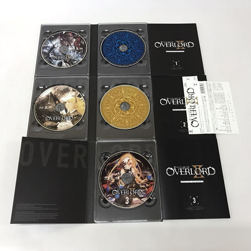 楽天市場 中古 Blu Ray オーバーロード全6巻 オーバーロードii 全3巻 オーバーロードiii 全3 巻 アニメ Dvd部門 山城店 開放倉庫