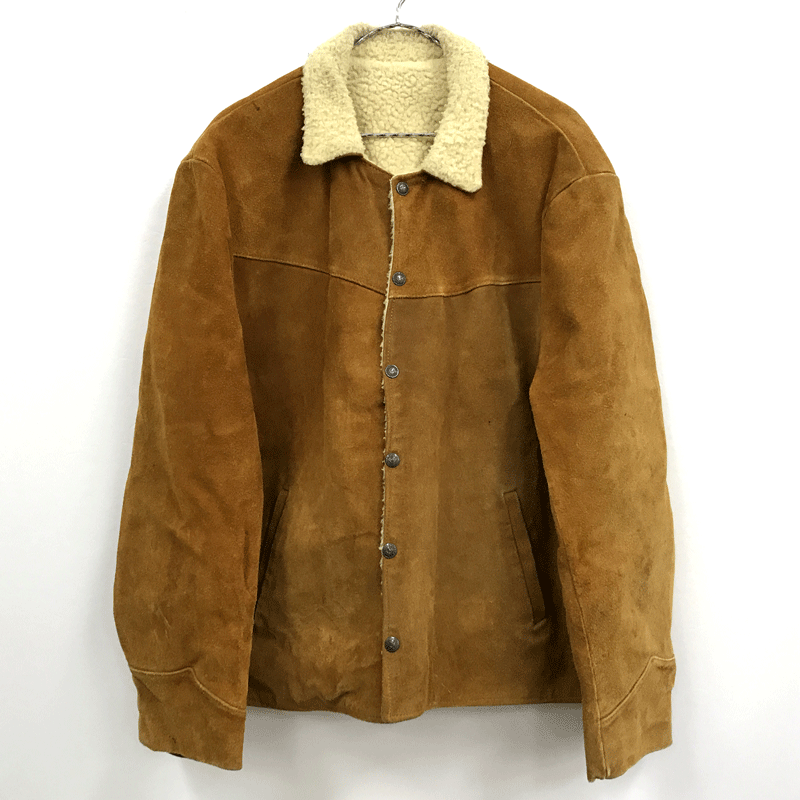 21新春福袋 メンズファッション コート ジャケット ヴィンテージ 50 S Levi S 中古 Vintage リーバイス ショートホーンタグ 定番 メンズ古着 山城店 ジャケット スエード Gs Louislegrand Com