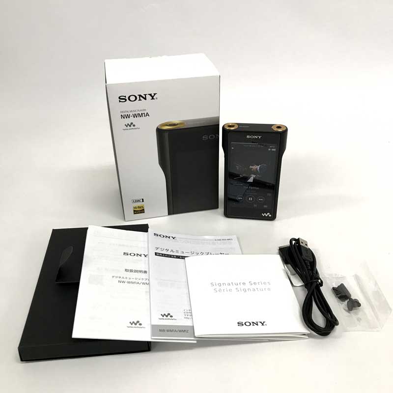 楽天市場】【中古】 SONY NW-WM1A ハイレゾウォークマン NW-WM1A 【SN