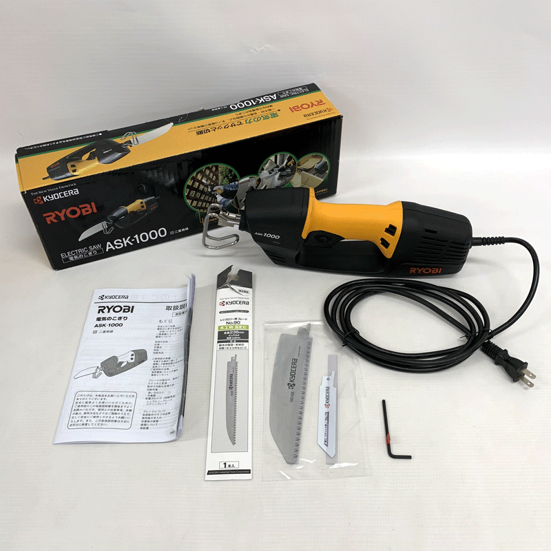 市場 中古 製造番号 電気のこぎり RYOBI : ASK-1000