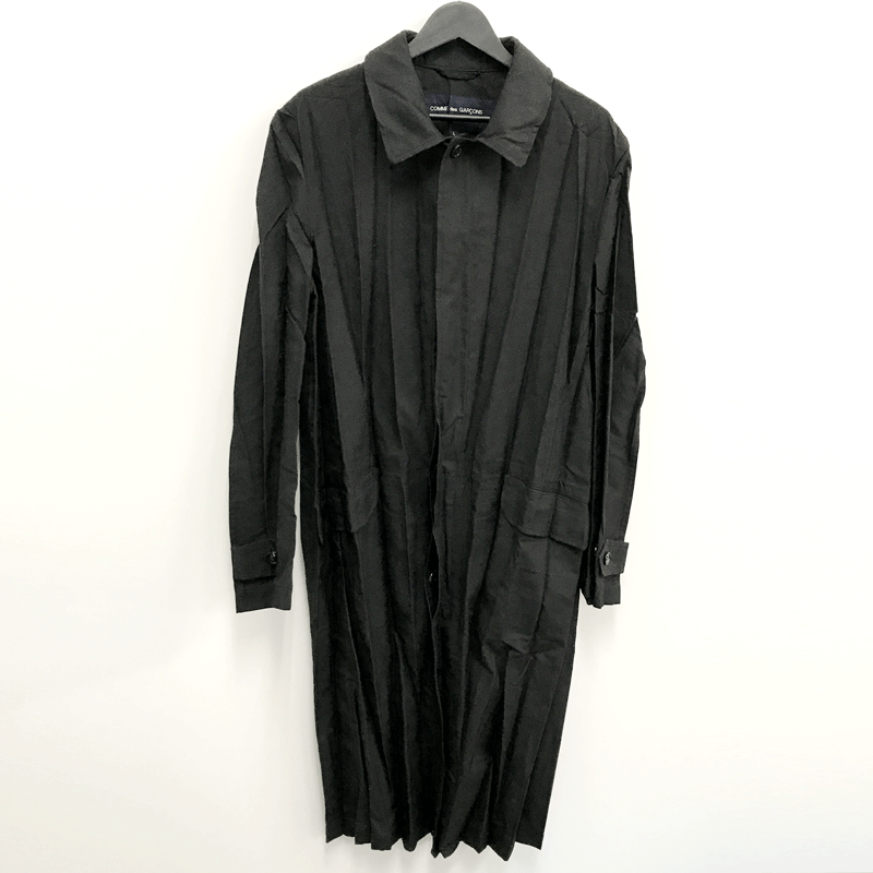 COMME des GARCONS HOMME ウールサージ縮絨コート COMME des GARCONS HOMME 21AW ウールサージ縮絨コート(HH-C009