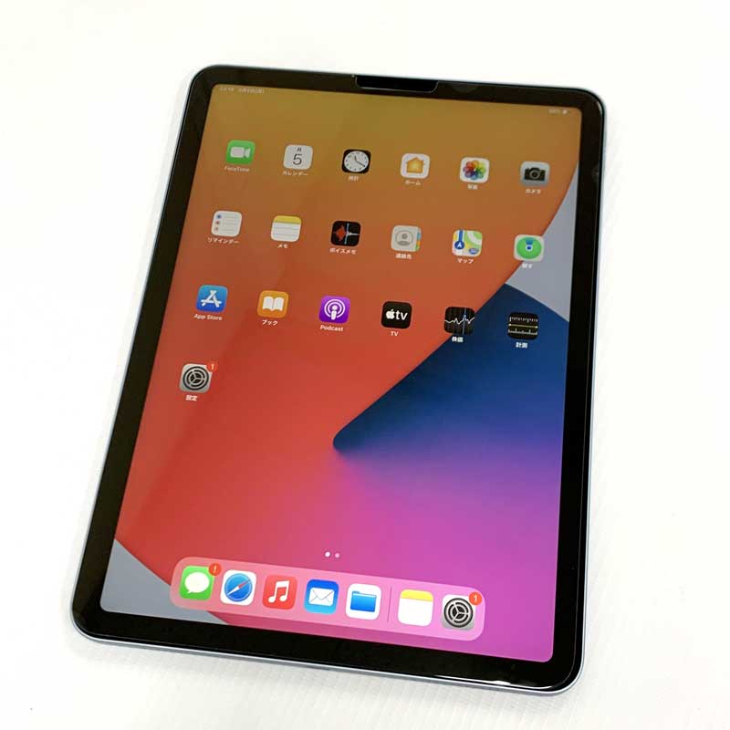 【中古】 Wi-Fiモデル iPad Air 10.9インチ 第4世代 Wi-Fi 64GB スカイブルー MYFQ2J/A 【利用制限：-】【DMPF3A6FQ16Q】【iOS 14.4】《タブレットPC・山城店》｜開放倉庫 京都山城店