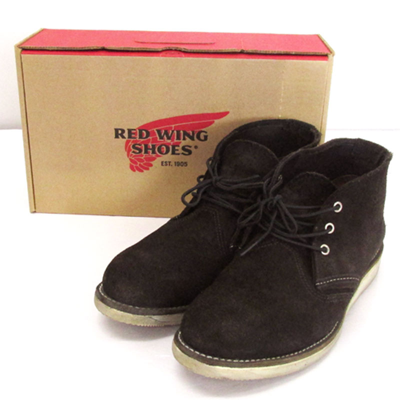 楽天市場 中古 メンズ古着 Red Wing 3147 レッドウィング スエードブーツ サイズ 28 5 カラー 黒 スエード 他靴 靴 シューズ 山城店 開放倉庫