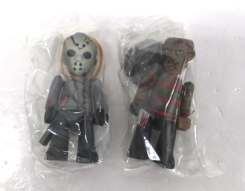 楽天市場 中古 Mezco製 ジェイソンｖｓフレディ オリジナルフィギュア２個セット フィギュア おもちゃ 山城店 開放倉庫