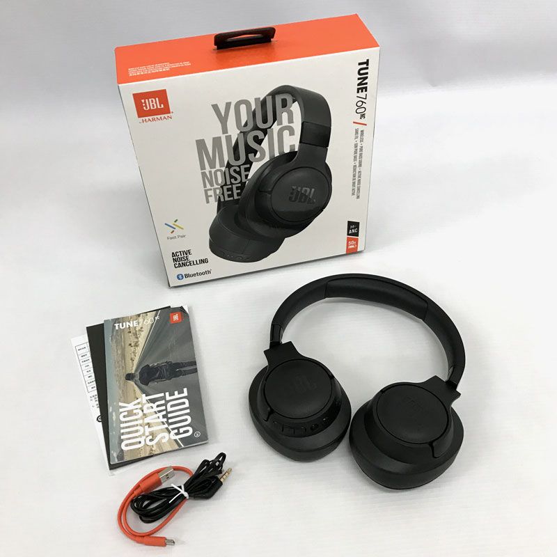 【中古】 JBL JBLT760NCBLK 【JBL TUNE760NC】【製造番号 : TL1231-CN0709511】《家電・山城店》