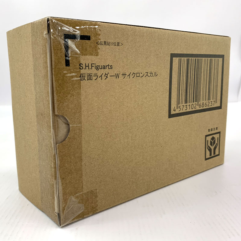 【中古】《未開封》バンダイ S.H.Figuarts（真骨彫製法） 仮面ライダーW サイクロンスカル《フィギュア・山城店》O7641