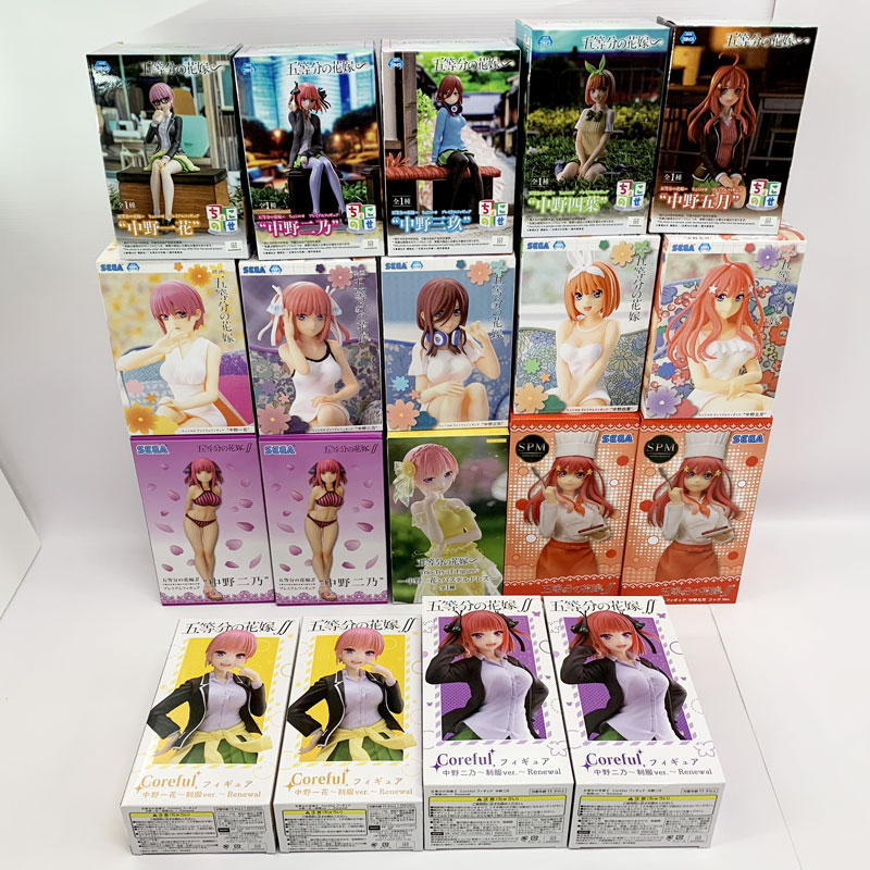 【中古】《未開封》五等分の花嫁 ちょこのせプレミアム Coreful 他 中野一花 二乃 三玖 四葉 五月 19点セット《フィギュア・山城店》◆O5683｜開放倉庫 京都山城店