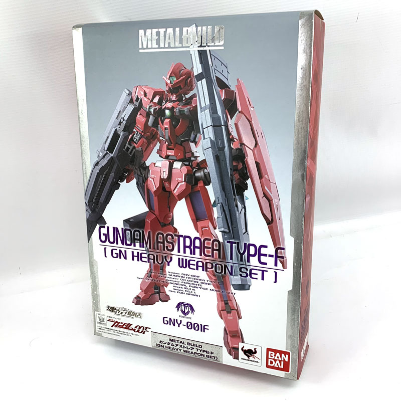 【中古】METAL BUILD ガンダムアストレア TYPE-F (GN HEAVY WEAPON SET) 「機動戦士ガンダム00F」《フィギュア・山城店》O7973