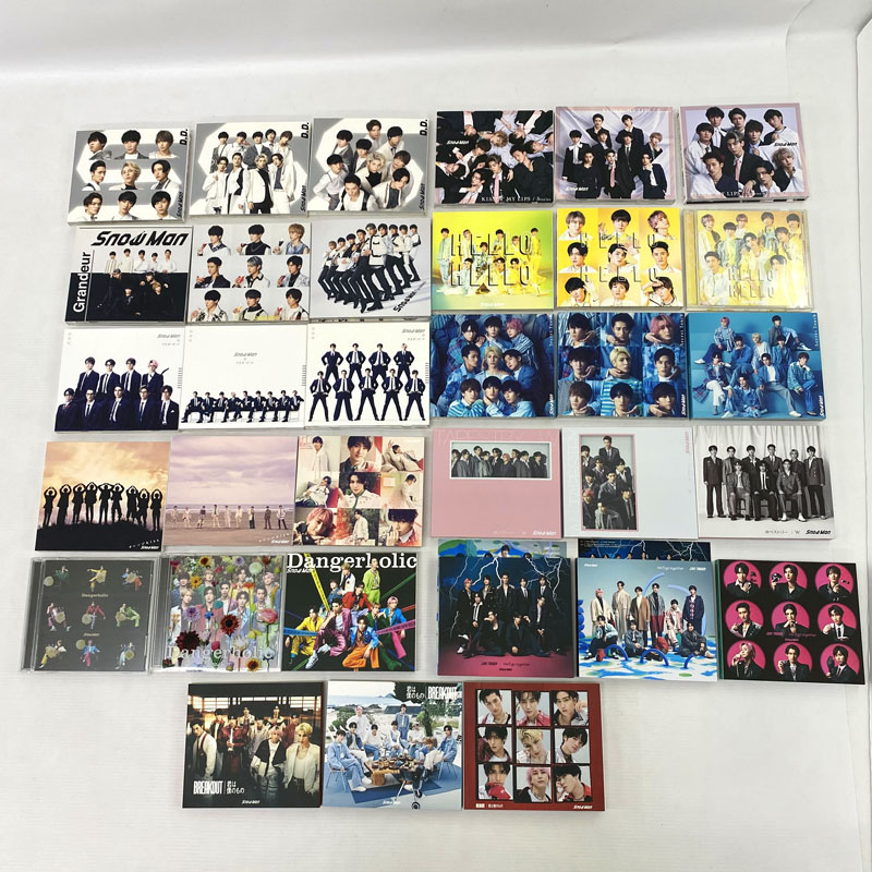 【中古】SnowMan シングル 3形態セット 1st～11th 33枚 まとめ売り/CD/男性アイドル《CD部門・山城店》O7130