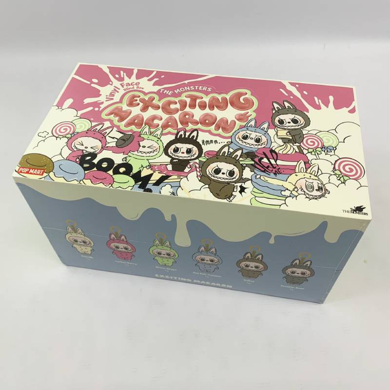 【中古】《未開封》POP MART THE MONSTERS Exciting Macaron シュリンク付/ラブブ《フィギュア・山城店》O8379