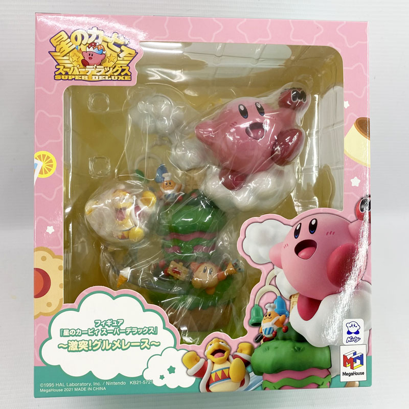 【中古】《未開封》メガハウス ～激突!グルメレース～ 「星のカービィ スーパーデラックス」《フィギュア・山城店》O5258