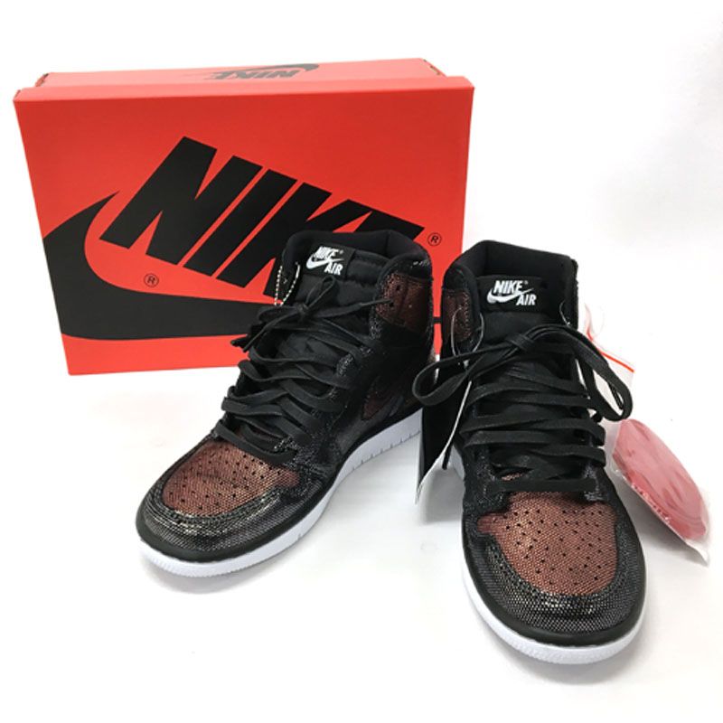 【中古】 NIKE ナイキ WMNS AIR JORDAN 1 RETRO HI OG FEARLESS ウィメンズ エアジョーダン 1 レトロ 御機嫌 OG フィアレス 【レディース古着】【山城店】