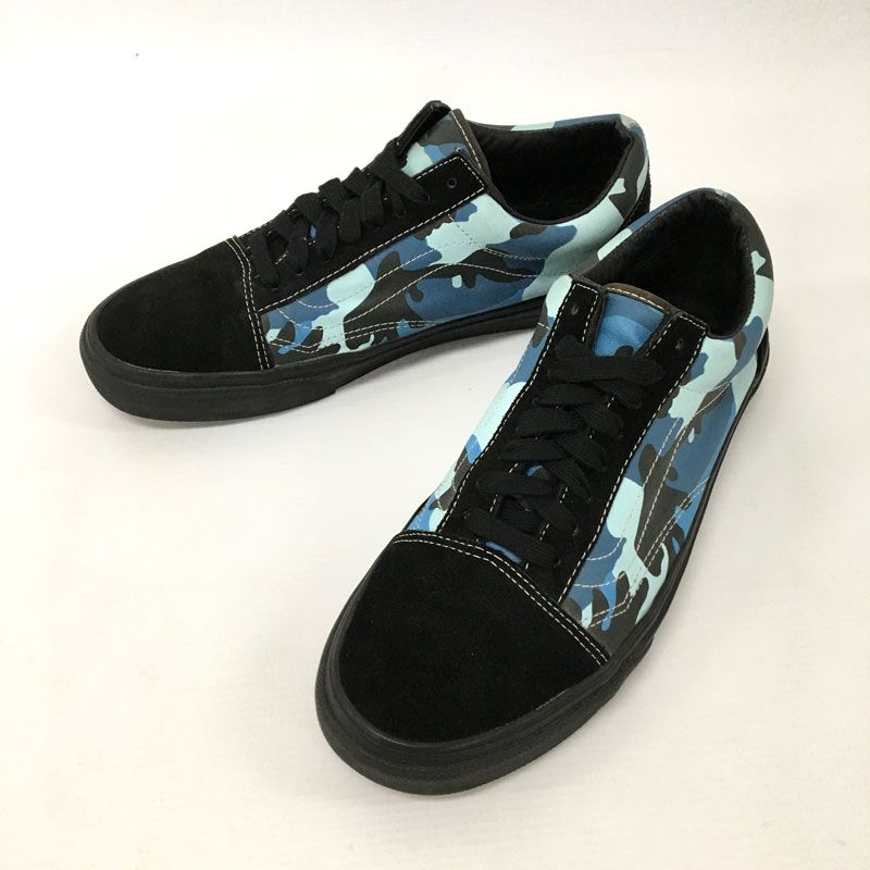 【中古】Supreme x VANS シュプリーム × ヴァンズ CAMO OLD SKOOL 間鴨 年寄りの学院/スニーカー【メンズ古着】【山城店】