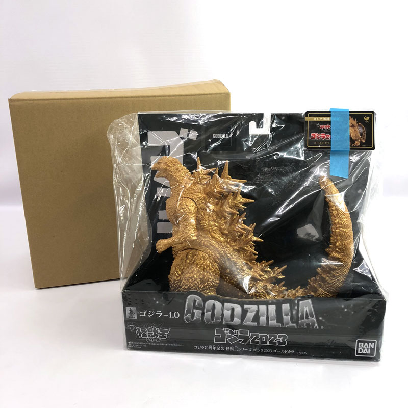 【中古】《未開封》ゴジラ70周年記念 怪獣王シリーズ ゴジラ 2023 ゴールドカラーver.「ゴジラ-1.0」《フィギュア・山城店》◆O5709