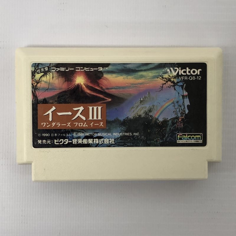 【中古】《ジャンク扱い》《レトロ》イースIII ワンダラーズ フロム イース/FC/ファミコン《ゲーム・山城店》ｚ111