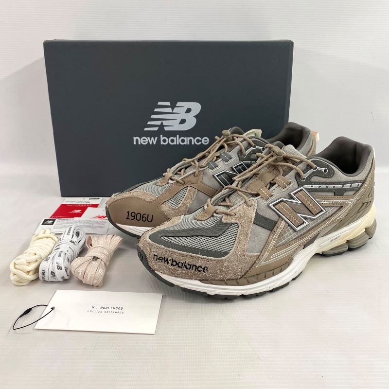 【中古】NEW BALANCE&times;N．HOOLYWOOD&times;INVINCIBLE ニューバランス&times;エヌハリウッド&times;インビンシブル M1906NIH サイズ : 28/スニーカー《メンズ古着・山城店》N301｜開放倉庫 京都山城店