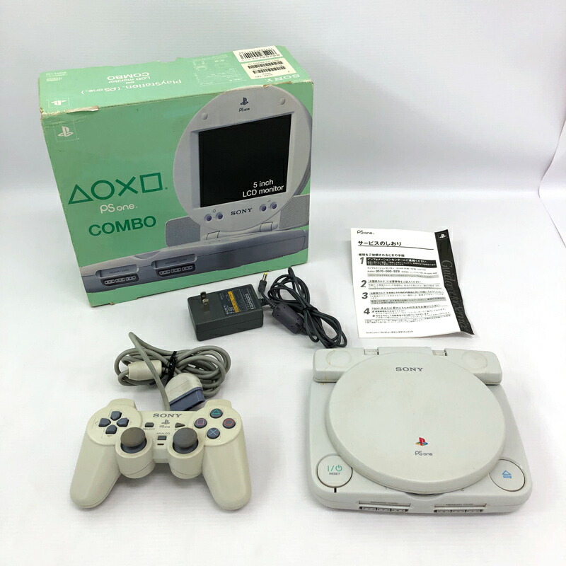 PSone combo PlayStation ジャンク品 動作確認済み 液晶美品 PSone COMBO playstation