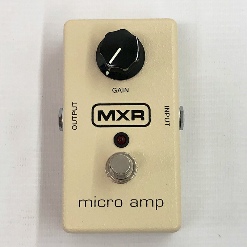 楽天市場】【中古】MXR エフェクター M233 Micro Amp + マイクロ