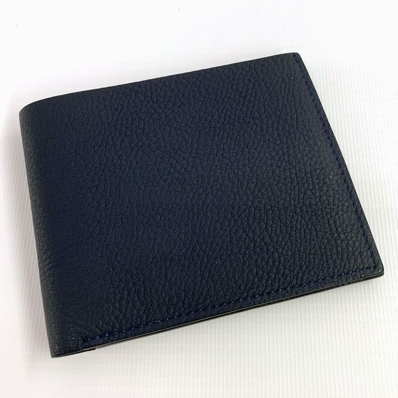 【中古】SLOW のろ臭い Bubble calf -Short wallet- 2つ折り紙入れ/紙入れ/827ST18I《服飾小物・山城店》A2060