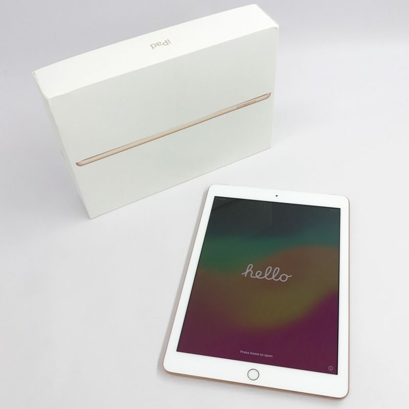 【中古】SoftBank iPad 9.7インチ 第6世代 Wi-Fi+Cellularモデル 32GB ゴールド MRM02J/A【利用制限：○】【354888092295609】【iOS 17.0.3】《タブレットPC・山城店》◆S539 19,008円