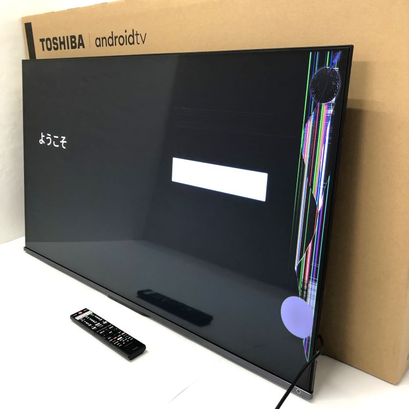 【中古】《ジャンク品》 東芝 50Z670K 液晶割れ 50インチ 液晶 4Kテレビ 東芝 TOSHIBA 50Z670K HDR 倍速駆動 Net動画【製造番号:72779696】《家電・山城店》A3922|開放倉庫 京都山城店