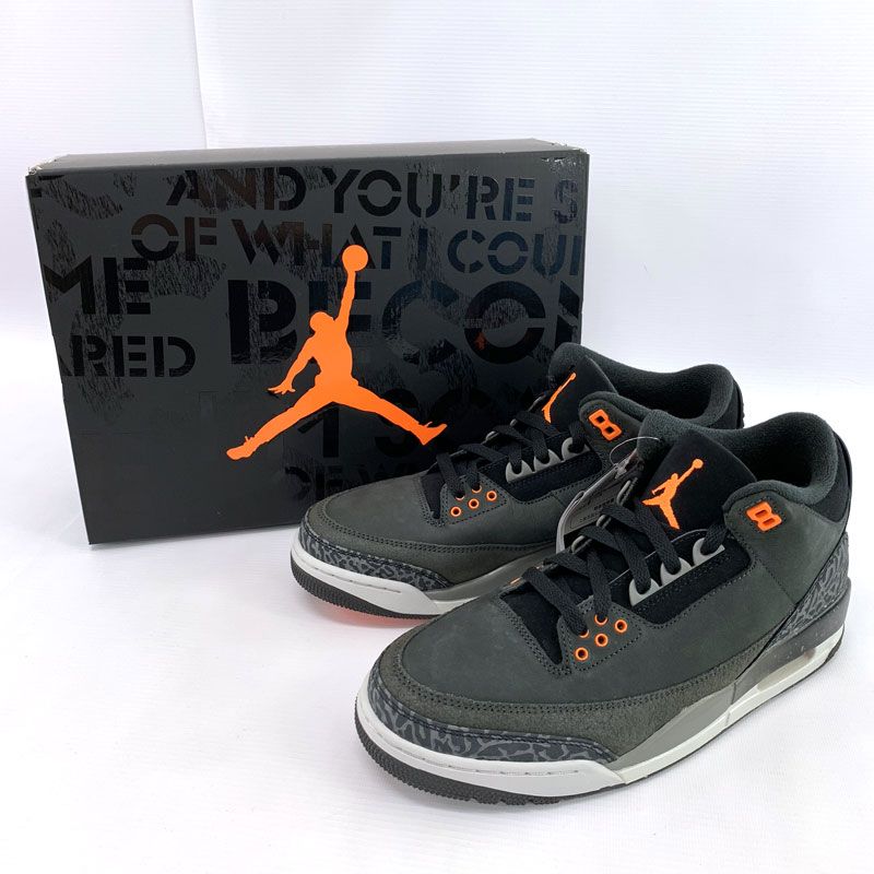 【中古】《美品》NIKE ナイキ AIR JORDAN 3 RETRO エアジョーダン3 レトロ サイズ : 27/スニーカー《メンズ古着・山城店》A2532