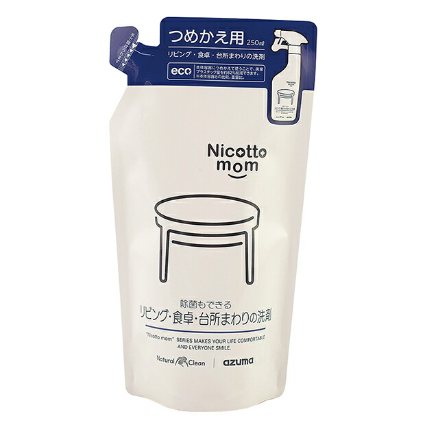 業界No.1 NM869リビング 食卓 台所まわりの洗剤 詰替250ml アズマ工業 dumaninho.com.br