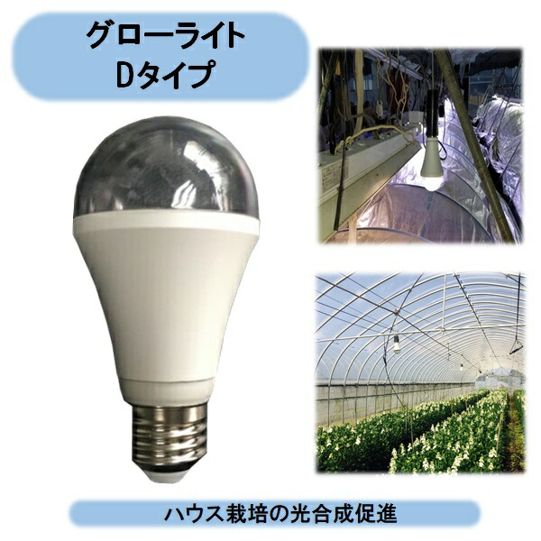 補光用led植物専用 グロースライト Dタイプ 5個セット ハウス栽培 光合成促進 観葉植物 花類 営農 北海道 沖縄 離島出荷不可 Fmcholollan Org Mx