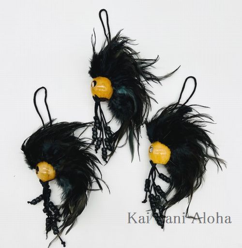 イカイカ ハワイ 魔除け 白 黒 2個セット Yahoo!オークション - ハワイ直輸入 イカイカ／お守り／魔除け