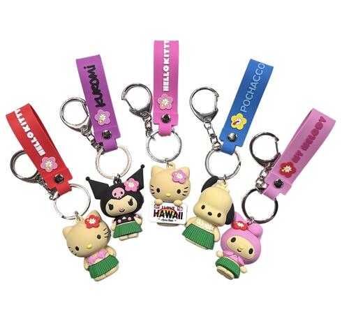 ○o。正規品 ハワイアン ABCストア 日焼け ぬいぐるみ キーチェーン