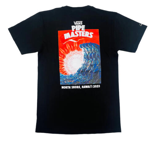 ○o。VANSバンズ トリプルクラウン大会 メンズ 半袖 Tシャツ Vans Pipe Masters Ｍ Ｌ ブラック トリプルクラウン ハワイ ハワイアンファッション ノースショア サーフィン大会 ハワイ直輸入 限定 ハレイワ ノースショア サーフィン サーフ HAWAII パイプマスター。o○ 7,623円