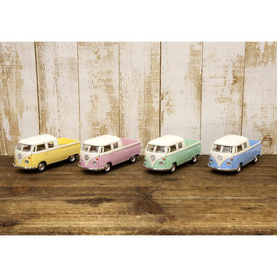 O ワーゲンバス 荷台 ミニカー ハワイアンインテリア チョロ チョロキュー アメリカンインテリア アメリカン雑貨 車 おもちゃ ハワイアン雑貨 カリフォルニア雑貨 西海岸 ビーチハウス サーフ O Marcsdesign Com