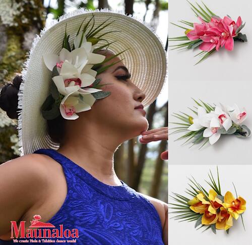 楽天市場】○o。【Maunaloa】ハワイアン フラワー ヘアクリップ