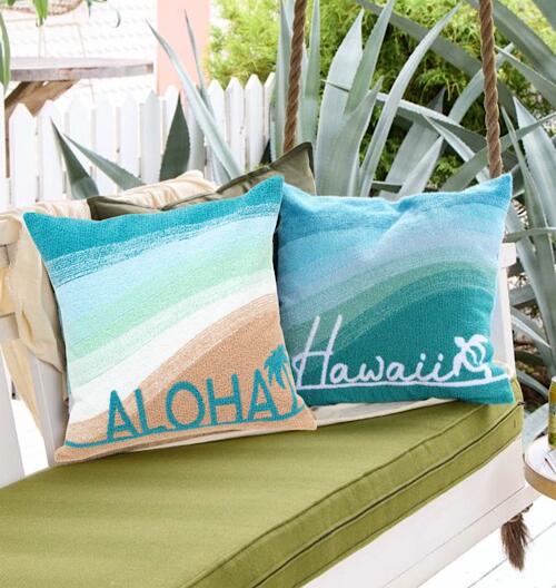 楽天市場】【SoHa Living】ソーハリビング クッションカバー HAWAII