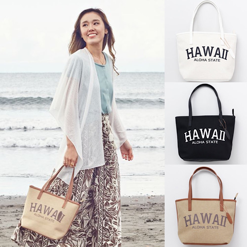 楽天市場】ALOHAPPY Tote Bag 内ポーチ付きアロハッピートート