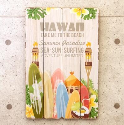 楽天市場 O ハワイアン 木製壁掛け Hawaii ウッドボード ウォールプレート 玄関インテリア ウェルカムボード ハワイアン雑貨 ハワイアン インテリア Beach 西海岸風 西海岸風インテリア O Kai Lani Aloha カイラニアロハ