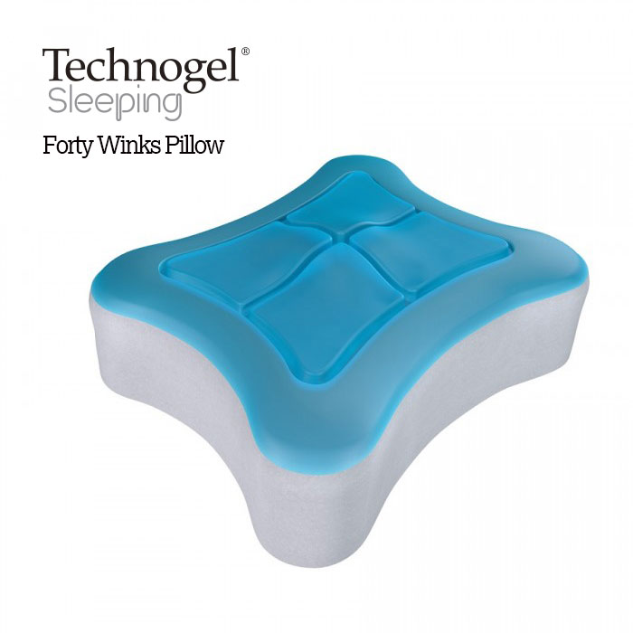 【楽天市場】Technogel Sleeping Forty Winks Pillow フォーティーウィンクスピロー テクノジェル [ テクノ
