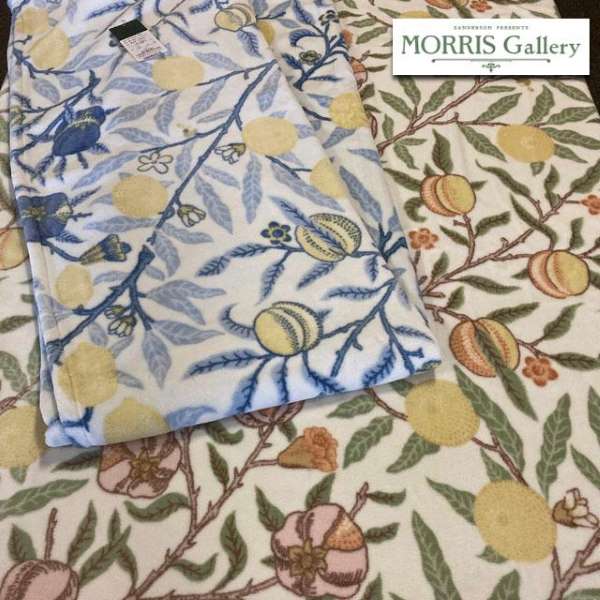 西川 ビロード毛布 MORRIS Gallery/モリスギャラリー MG3601 シングル 寝具-インテリア・寝具・収納-毛布・ブランケット