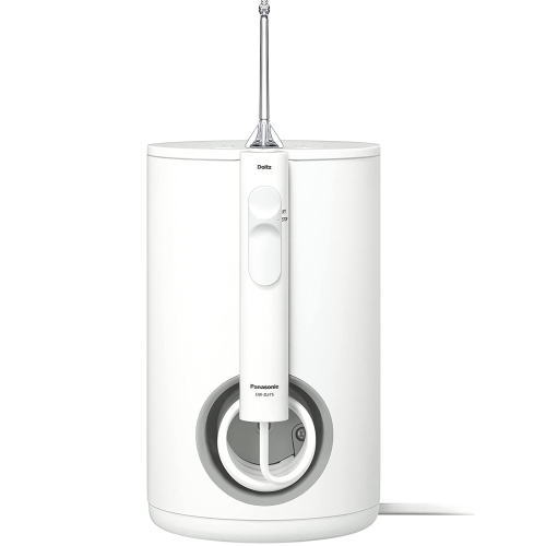 Panasonic 口洗い濯ぎ器 ジェットウォッシャー ドルツ EW-DJ75-W\u003cBR\u003e\u003cBR\u003e【超音波流れノズル  尖んがり磨き 舌磨き やり取り式】