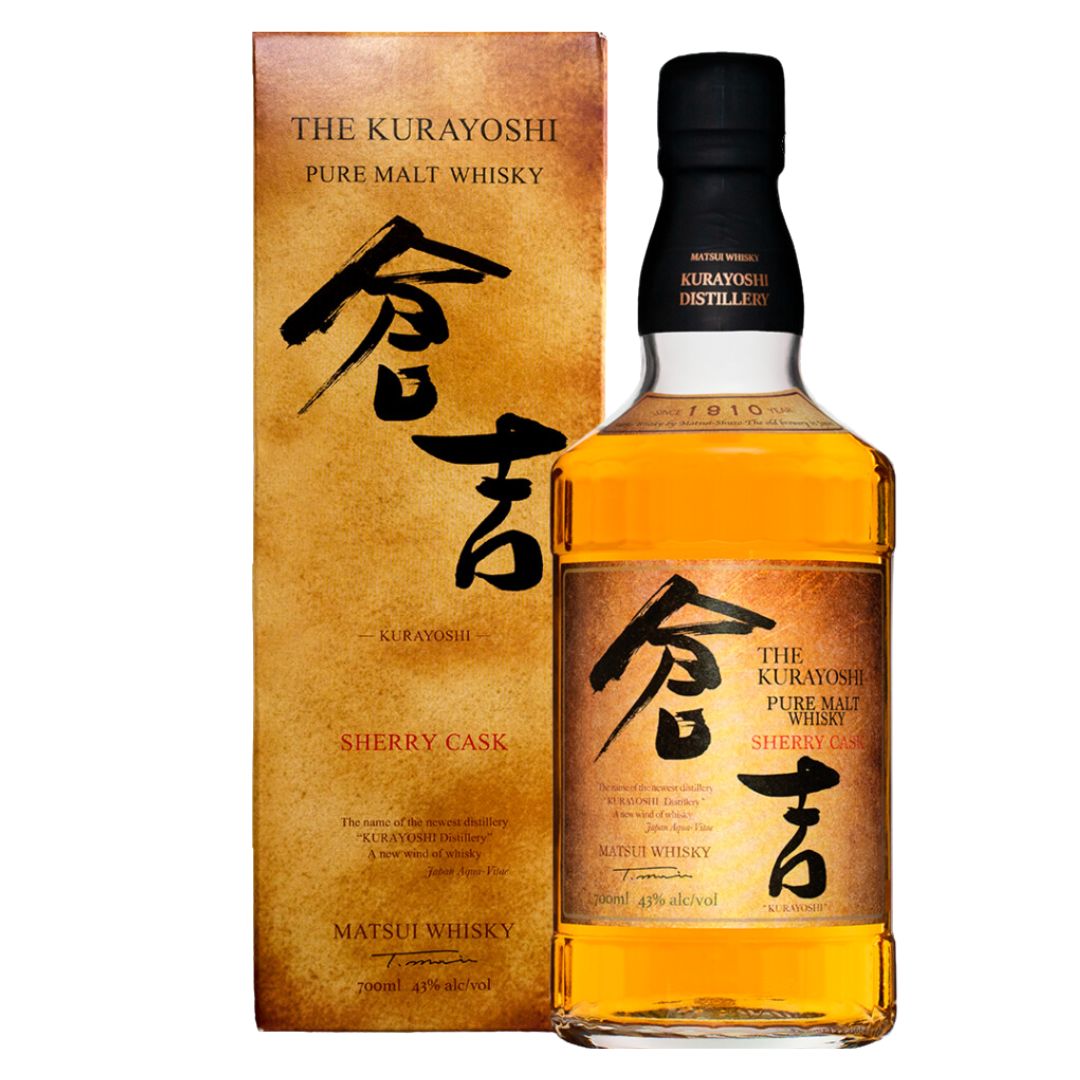 楽天市場】倉吉 マツイモルトウイスキー シェリーカスク 43° 700ml