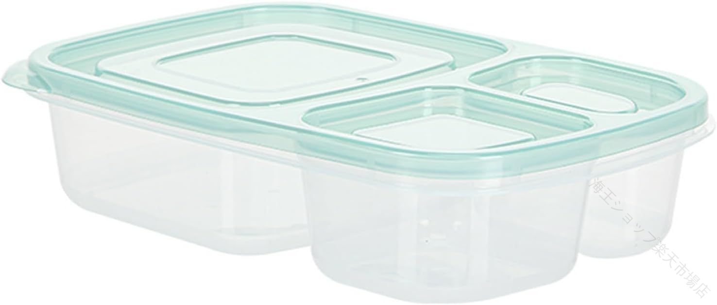 弁当箱 お弁当箱 ランチボックス プラスチック 分割 食品 保存容器 ボックス サンドイッチボックス 電子レンジ 食洗機対応 5点セット 食事準備容器