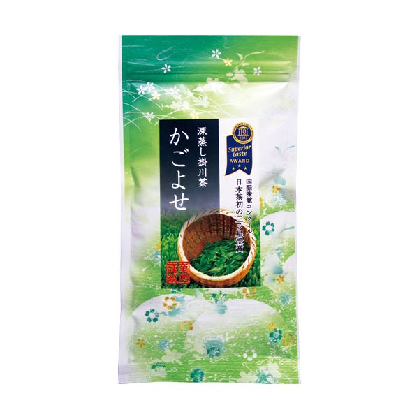 （まとめ）三ツ木園 深蒸し掛川茶 かごよせ100g/袋 1セット（3袋）【&times;2セット】 [TPS]｜たじま海山マーケット