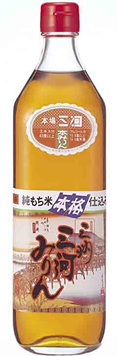 【送料無料（九州・沖縄除く）】三州 三河みりん 純もち米仕込 700ml 12本（1ケース）