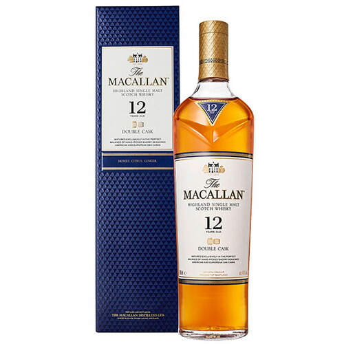 サントリーウイスキー ザ・マッカラン ダブルカスク12年 700ml 箱付き 7,120円