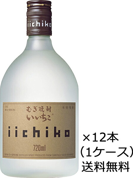 偉大な 三和酒類 いいちこ シルエット 25度 720ml×12本 1ケース 麦焼酎 fucoa.cl