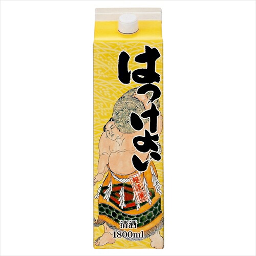 （ケース販売）（送料無料（九州・沖縄除く））　合同酒精　はっけよい　パック１．８Ｌ　６本