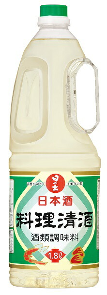 【ケース販売】【送料無料(九州・沖縄除く)】 清酒料理酒ペット 1.8L 6本