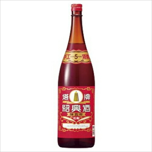 （ケース販売）（送料無料（九州・沖縄除く））　宝　紹興酒　塔牌　花彫　陳五年　１．８Ｌ　１８００ｍｌ　６本